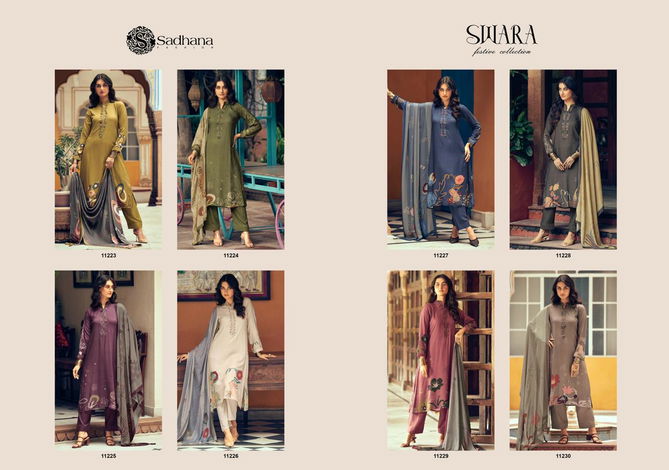 Swara By Sadhana Viscose pashmina Printed Salwar Suits Wholesale Online